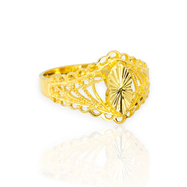 Anillo de Oro Filigrana para Mujer